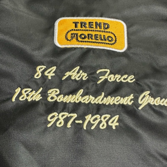 Military Industries by Unsocial MA-1 Special Forces Bomber Jacket Black Large - Picture 7 of 16